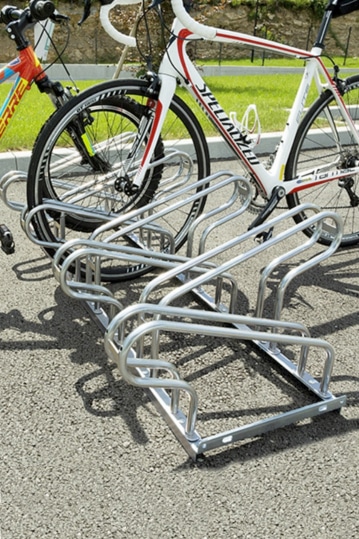 Rack à vélo à fixer au sol - NEUF